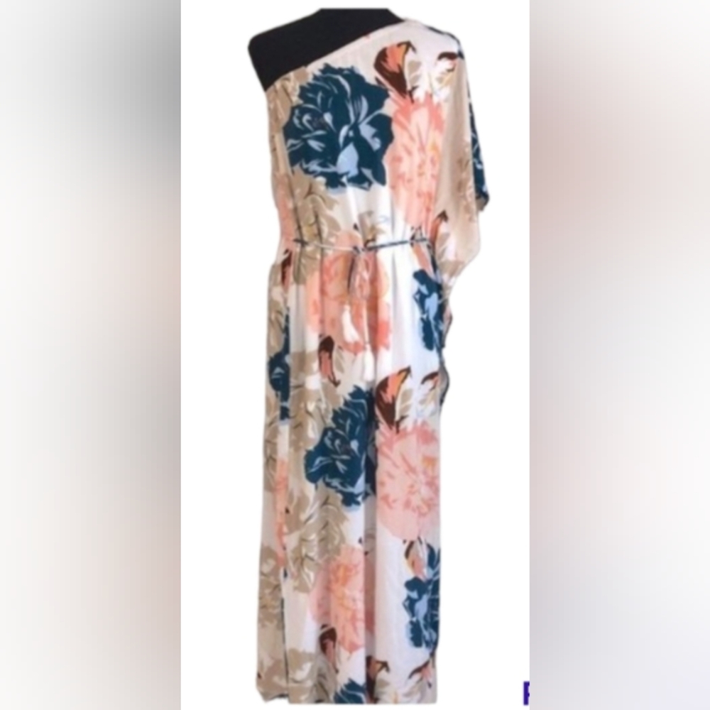 Cato full length one-shoulder dress